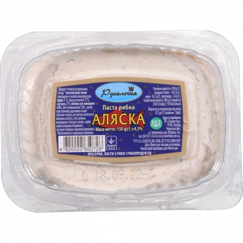 Паста рибна Русалочка 150 г Аляска
