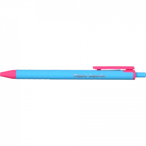 Ручка автом. масляна Reporter Color синя AB1069-02-A