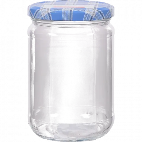 Банка д/консервації з кришка EverGlass метал. 580 мл 1581