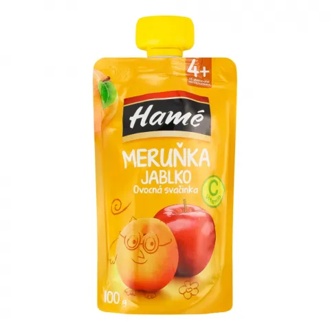 Пюре Hame 100 г д/пак. яблуко та абрикос