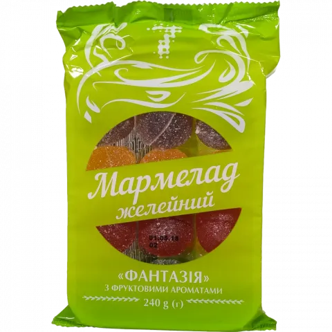 Мармелад 7` 240 г Фруктова фантазія`