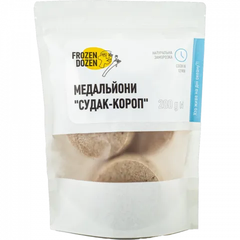 Медальйони Frozen Dazen 280 г судак-короп