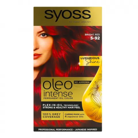 Фарба д/волосся Syoss Oleo Intense 5-92 Насичений Червоний