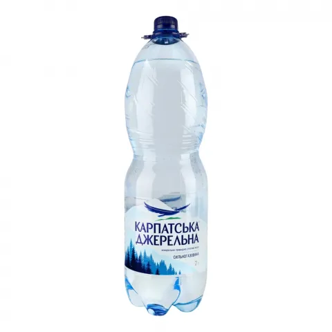 Вода Карпатська джерельна 2 л пл. газ.