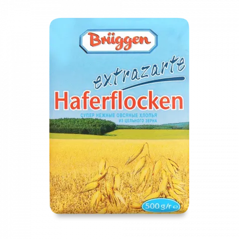 Пластівці Bruggen 500 г пак. Вівсяні