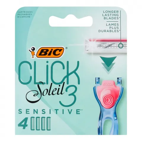 Картридж д/гоління BIC 4 шт. Soleil clic 3 Sensitive