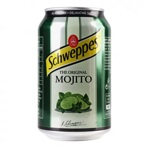 Напій б/алк. Schweppes 0,33 л Мохіто з/б газ (Польща) И533