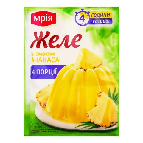 Желе Мрія 78 г Ананас