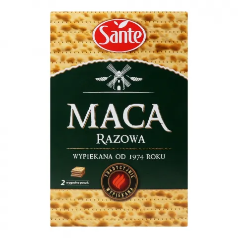 Маца Sante 180 г Цільнозернова