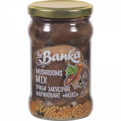 Гриби The Banka Мікс 300 г скл. твіст
