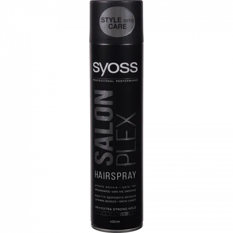 Лак д/волосся Syoss 400 мл Salon Plex