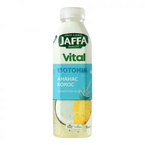 Напій б/алк. з соком Джаффа Isotonic 0,5 л Ананас-Кокосова вода