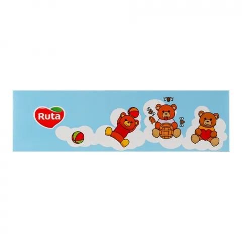 Серветки в кор. Рута 155 шт. Kids косметичні