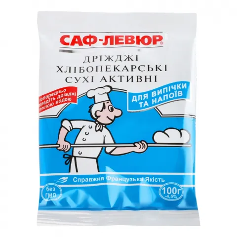 Дріжджі сух. Саф-Левюр 100 г