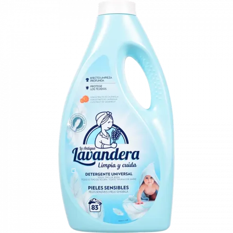 Гель д/прання Lavandera 2,49 л Дитячий Сенсетів