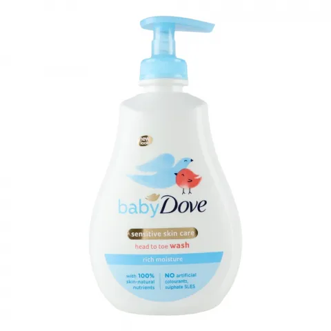 Гель д/душу Dove Baby 400 мл в/маківки до п`яточок Інтенсивне зволоження