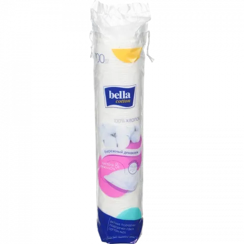 Ватні диски Bella 100 шт. круг.