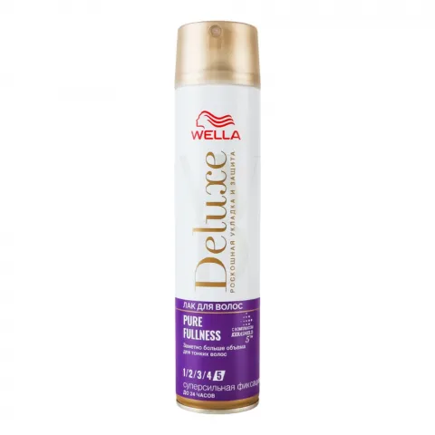Лак д/волосся Wella Deluxe 250 мл Виразний об`єм д/тонкого волосся
