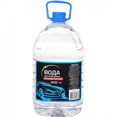 Вода дистильована 5 л