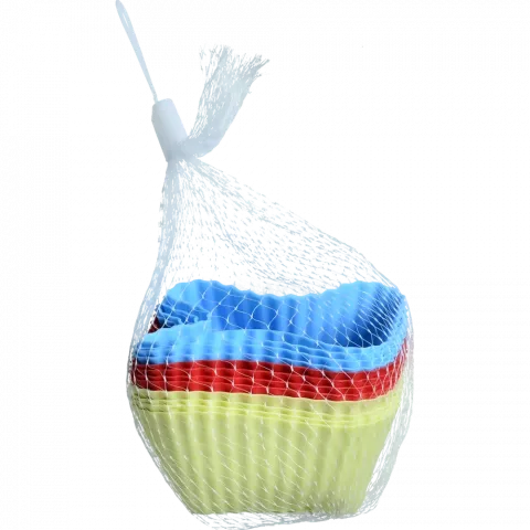 Форми силіконові для кексів 12 шт. 7х4,5х3,5 см арт. BCU053-12 И550