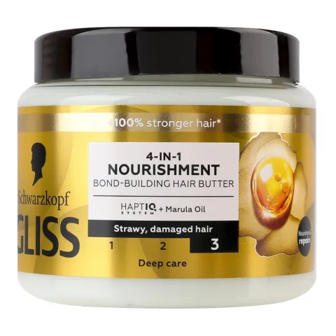 Маска д/волосся Gliss 400 мл 4в1 Miracle Balm Живлення д/пошкод. ослаб. волосся
