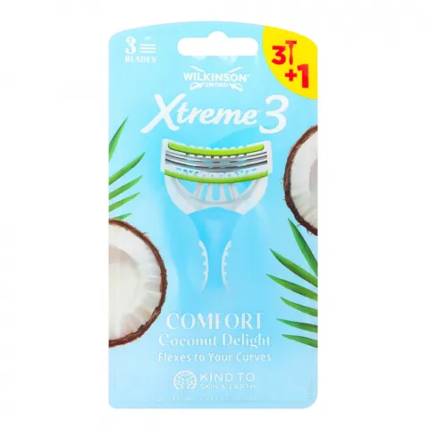 Станок д/гоління однораз. Wilkinson Sword Xtreme3 Coconut Delight д/жін. 3+1 шт.