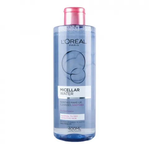 Вода міцелярна L`Oreal 400 мл д/очищ сух. та чутл. шкіри