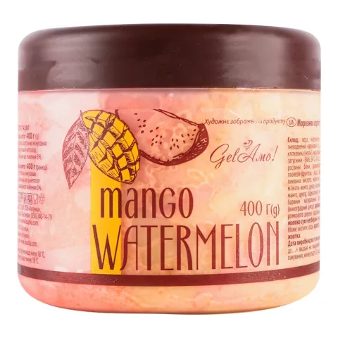 Морозиво Gelamo 400 г Mango Watermelon