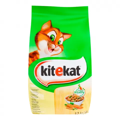 Корм д/котів Кітікет Курка з овочами ваг.