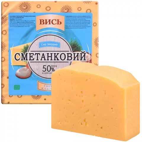 Сир Вись Сметанковий 50 ваг.
