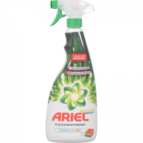 Плямовивідник Ariel 750 мл White+Color Спрей