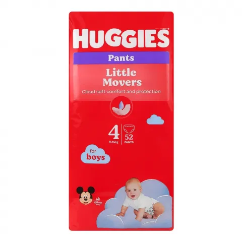 Підг. Huggies Трусики 52 шт. Mega low 4 хлоп.