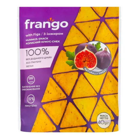Хумус-снек Frango 40 г з інжиром