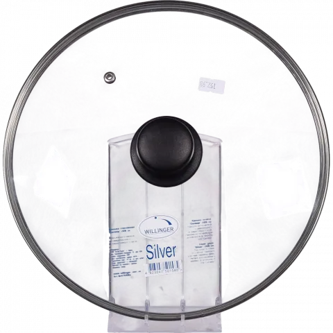 Кришка Silver 26 см з метал. ободом 470585