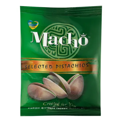 Горішки Macho Фісташки 100 г пак. сол.