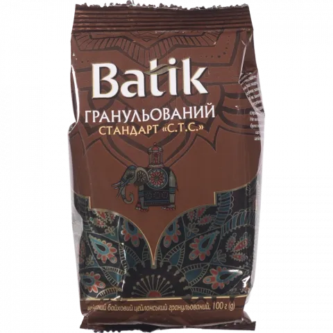 Чай Батік 100 г гран. пак.