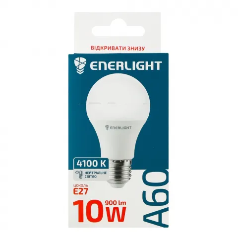 Лампа LED Enerlight звичайна біла 10 Вт E27