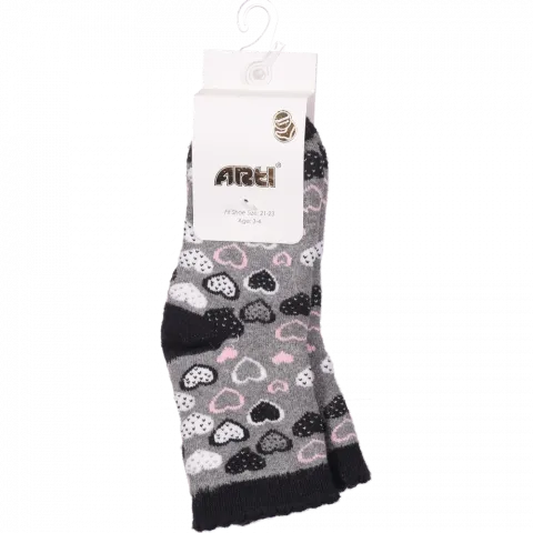 Шкарпетки дит. д/дівч. ТМ Arti 3-4р. зима 250008 И186 (Туреччина)