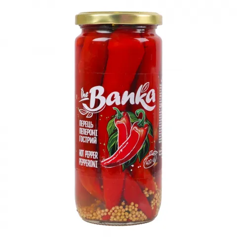 Конс Перець The Banka 400 г Пепероні гострий