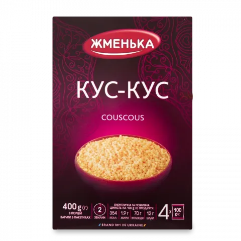 Кус-кус Жменька 400 г пшеничний