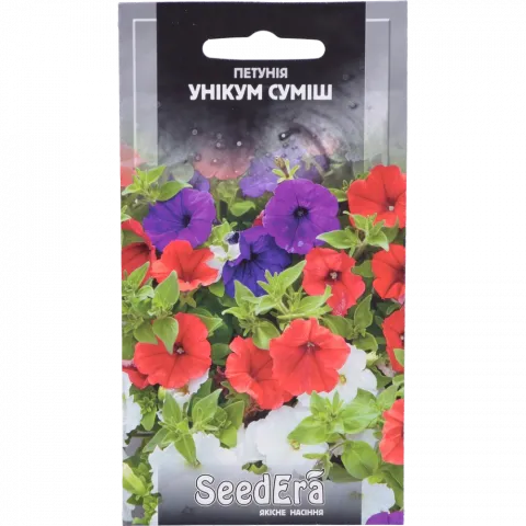 Насіння Seedera Квіти Петунія низькор. унікум суміш 0,1 г