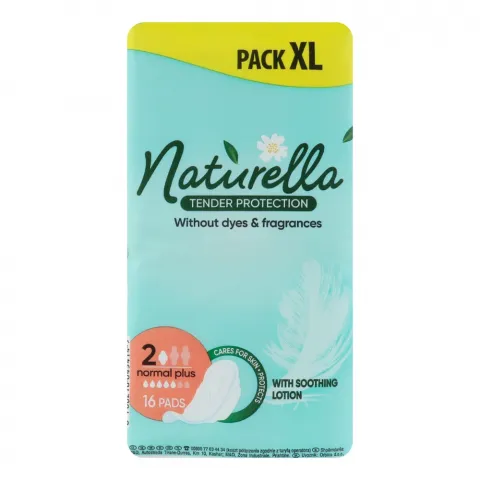 Прокладки Naturella 16 шт. Ніжний Захист Нормал Плюс Duo