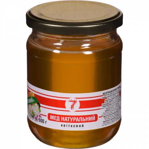 Мед 7` 600 г Травневий`
