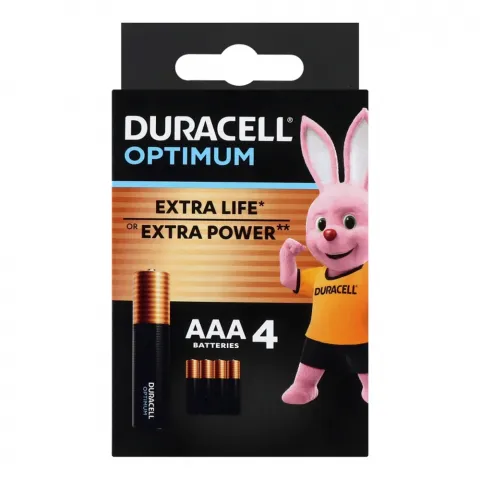 Бат Duracell OPTIMUM AAA 4 шт.