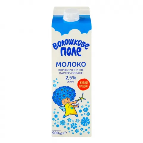 Молоко Волошкове поле 2,5 0,9 л п/п