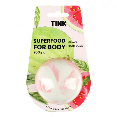 Бомбочка-гейзер д/ванн Tink 200 г Guava