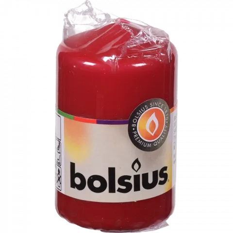 Свіча Bolsius 80/50 бордова арт. 103613200144