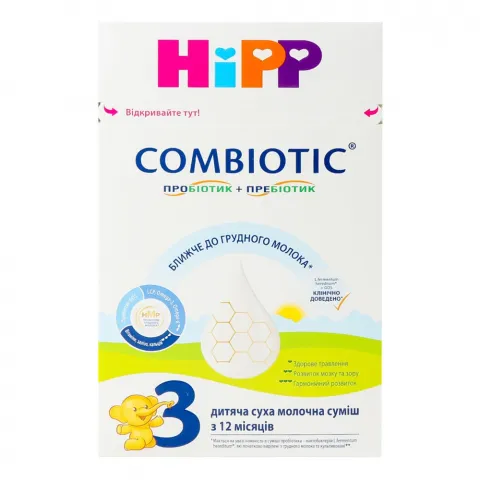 ЗГМ Hipp Combiotic 3 500 г 2445