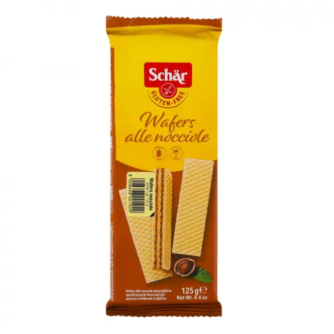 Вафлі Dr. Schaer 125 г Wafers alle nocciole горіхові без глютену