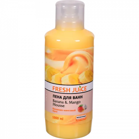 Піна д/ван Fresh Juice 1 л Banana and Mango mousse